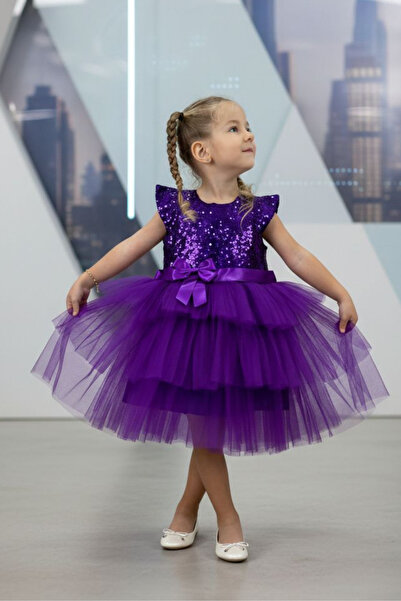 tny kids collection Girl's Sequined Tutu Dress