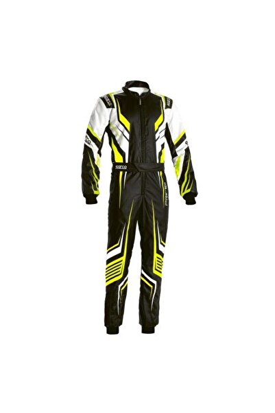 Sparco Prime K Fia Onaylı Karting Tulumu Yetişkin 48 Beden (S) Sarı
