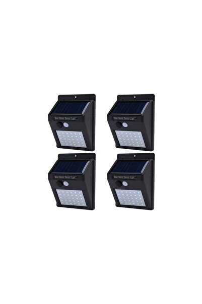 OEM Set of 4 Solar Lamps, portable, 30 LEDs