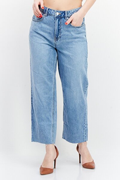 Don't Call Me Jennyfer Women Straight Fit Wash Non-Stretchable Cropped Denim,...