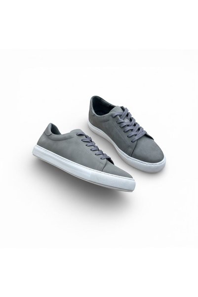 PATRON SHOES حذاء رياضي رجالي من الجلد الطبيعي Nubuck