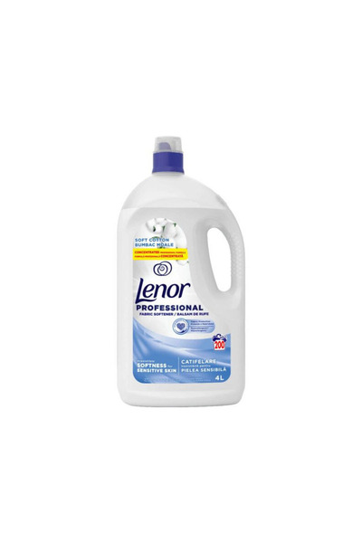 lenor Soft Cotton fabric softener, 4L, 200 washes