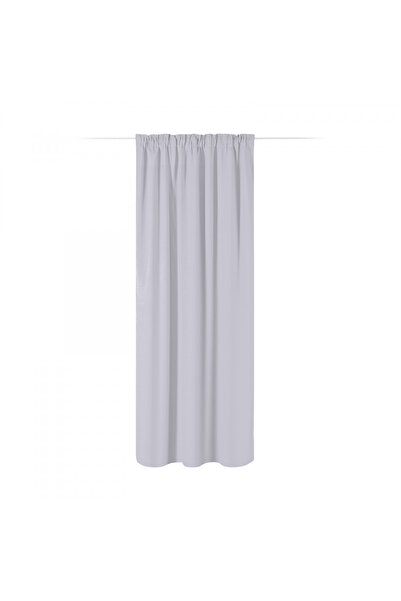 JEMIDI Lola drapery with trim, 140 x 250 cm, Grey, Polyester, 55308.25