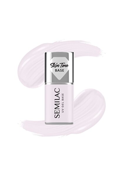Semilac Skin Tone Cover Base Milky Pink 7 ml