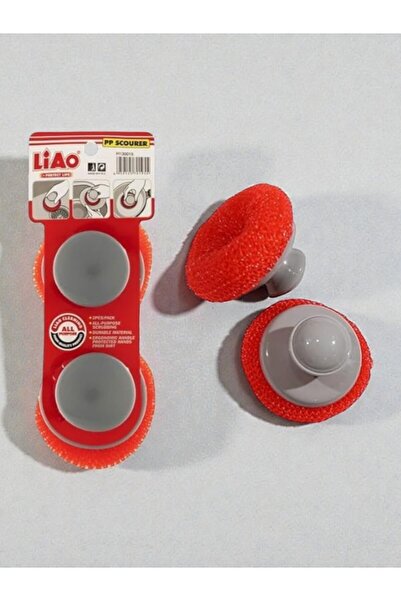 WDA شريط نايلون مضاد للخدش من لياو للتفلون بمقبض قصير، قطعتان H130015