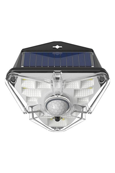 zola Outdoor solar lamp, triangular, 68 LEDs, with motion sensor, 12x10.6x8 c...