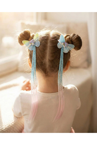 B&ES Acc. مشبك شعر محبوك على شكل زهرة الزنبق