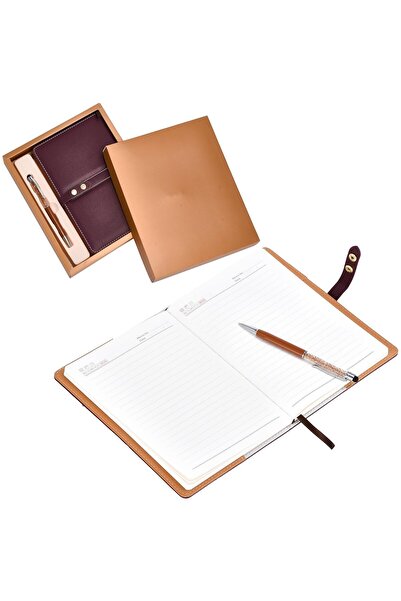 Other DONBOLSO A5 Notebook - Synthetic Leather , Hard Cover, Double Closure -...