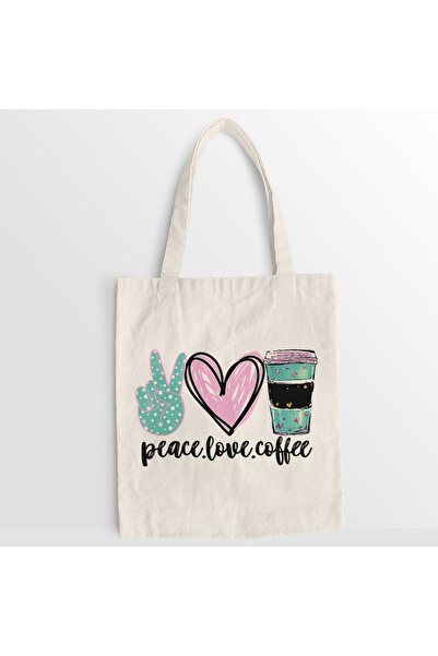 Kartier Sacosa panza Green Peace Love Coffee