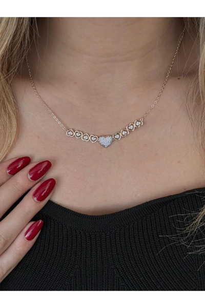 LEROSY CO. Special Series Hearts Necklace Gold