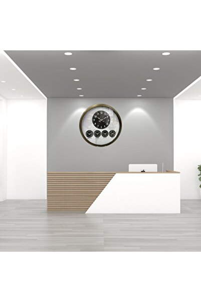 Leyaton Antique 52 cm World Clock Lwlhm-Ytrs345