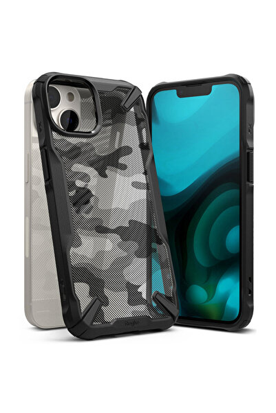 Ringke iPhone 14 Plus Fusion X Design, negru camo