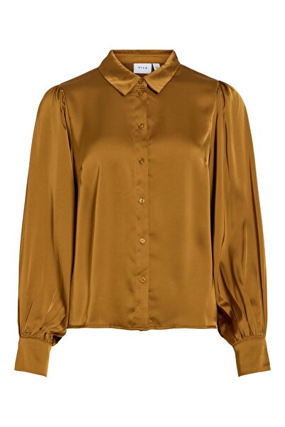 VILA Hemd VIENNA Ballonärmel