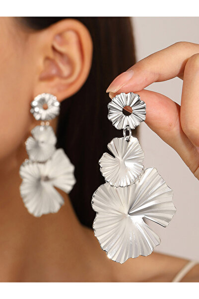 Take Two By Styli Retro Big Pendant Earrings