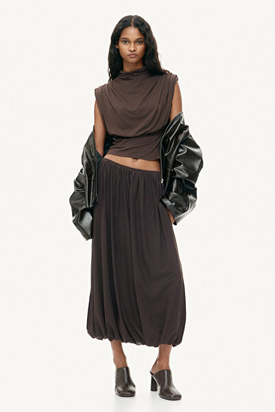 H&M Yarım Balıkçı Yakalı Viskoz Üst