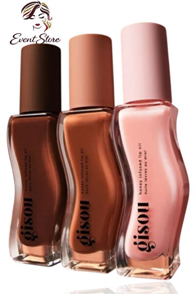 GISOUE gisou Honey Sticky Toffee Rich Lip Oil Collection - Vanilla Glaze - Mi...