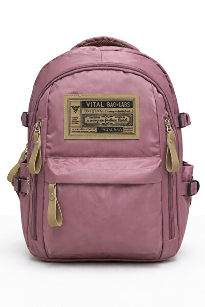 Çantaland Satin Fabric School Bag – Backpack for High School and Middle School