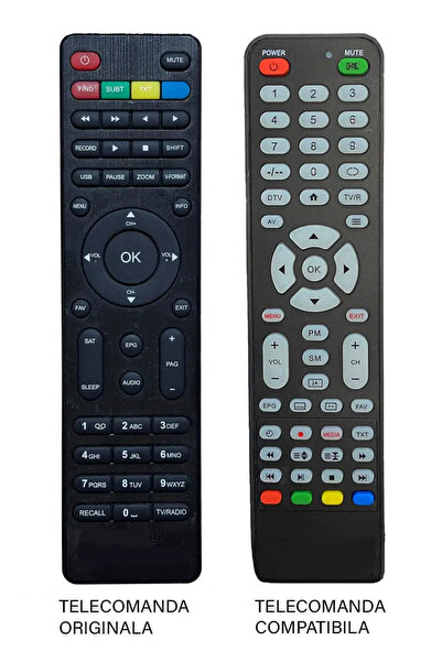 OEM Replacement remote control compatible with Alma S-2110 receiver (677)