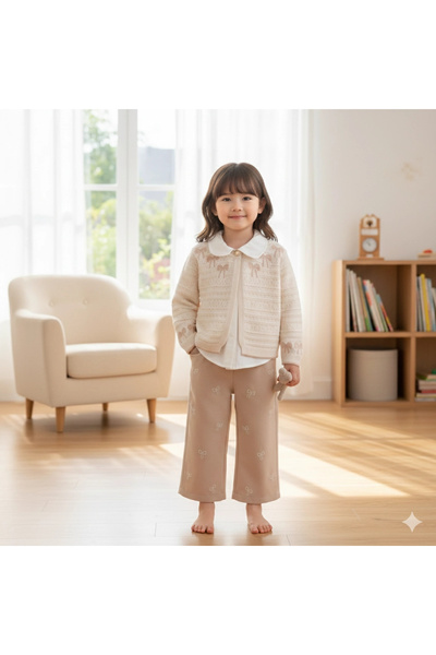 My Lusa baby wear Специална колекция My Lusa Baby – трикотажен кардиган с бро...