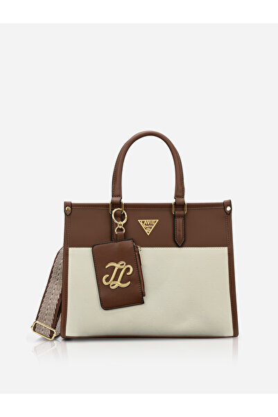 Lavie By Styli Ithaca Color Block Tote Bag