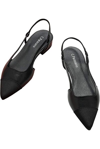 Other Women's Slingback Leather - Lambskin, Pointed Toe, Cut-Out Heel - Size ...