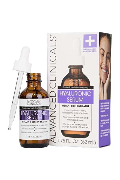 Advanced Clinicals سيروم حمض الهيالورونيك مرطب فوري للبشرة (1.75 أونصة سائلة)