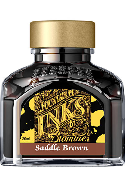 Diamine Sticlă de cerneală 80 ml - Maro șa