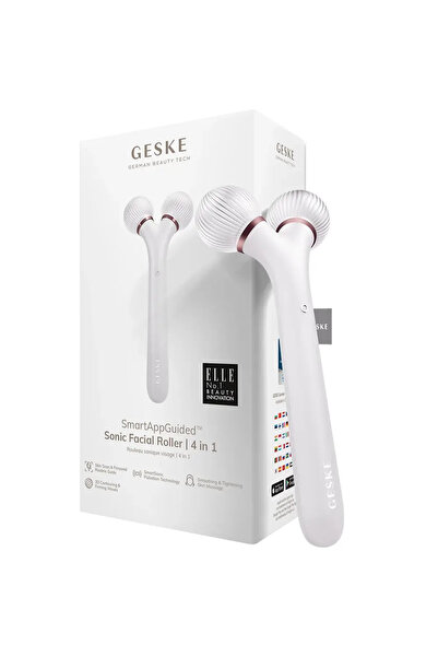 Geske Sonic Facial Roller 4 in 1 Facial Massager Starlight