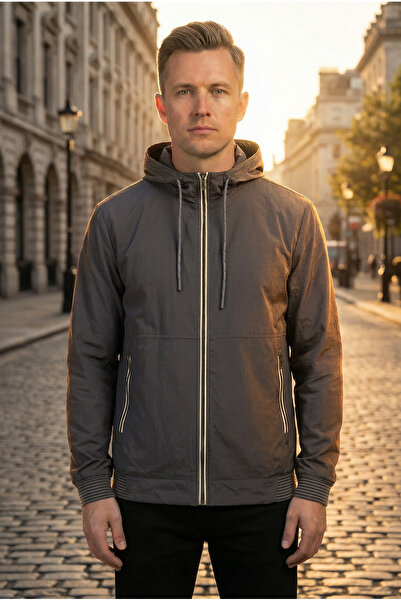 LTC Jeans Ανδρικό αθλητικό μπουφάν από ύφασμα Relaxed Technical με αποσπώμενη...