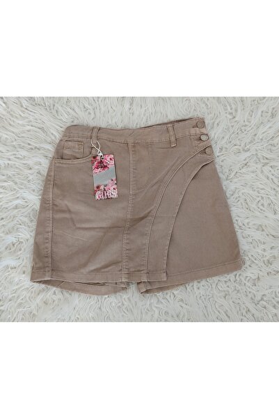 Özeniş Kot Şort Etek