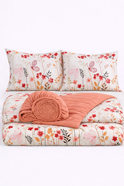 İQON Elastic Sheet Duvet Cover Set Double Size Grdnn Byz-246 Otlt2