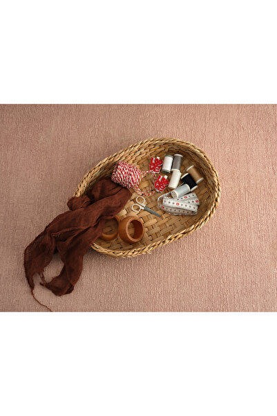 Hedisam Wicker Bread Basket – 20X30 cm |   Natural and Aesthetic Tableware Pr...