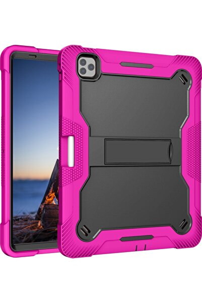 Other Husă iPad Pro 12.9 (2021/20/18) - Armată, Silicon, Suport Stylus, Kicks...