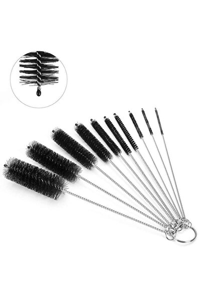 zola Set 10 perii curatare 2-24 mm, 20 cm, inox/nailon