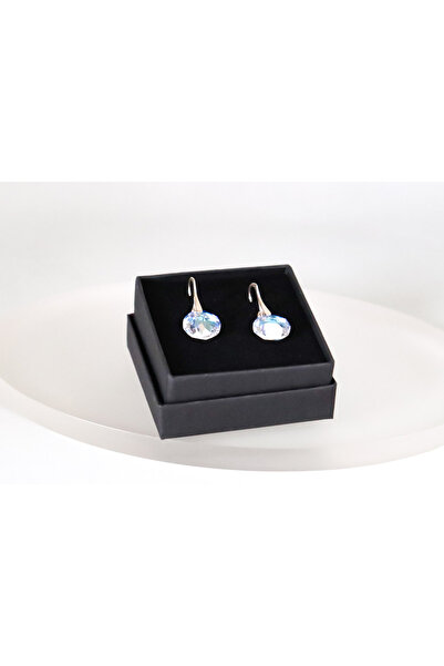 atellier47 Cercei din argint cu cristal Swarovski Aurore boreale
