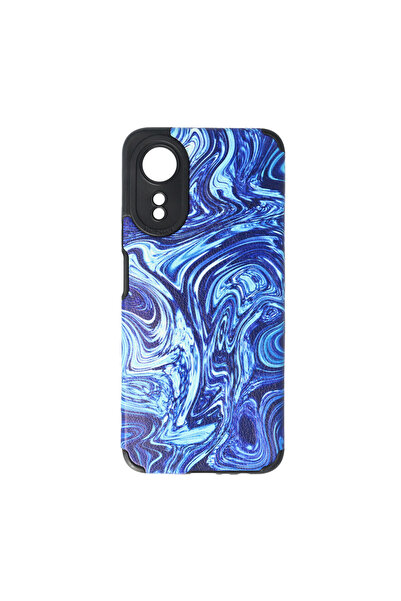 SEP Husa TPU Piele Frosted Oppo A17 4G Blue Waves