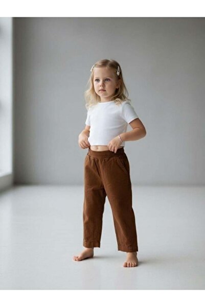 Zekids Κοριτσίστικο παντελόνι με άνετη εφαρμογή μέχρι τον αστράγαλο