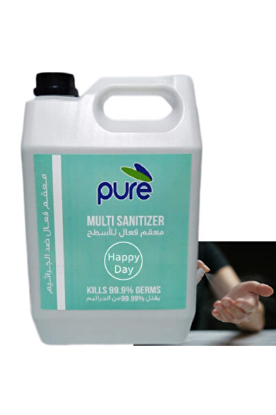 Pure MULTI-PURPOSE SANITIZER, ANTIBACTERIAL, 5 LITERS