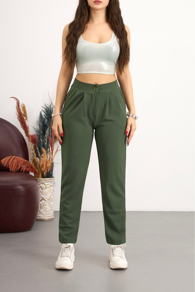 BİKELİFE Women's High Waist Lycra Skinny Leg Pants