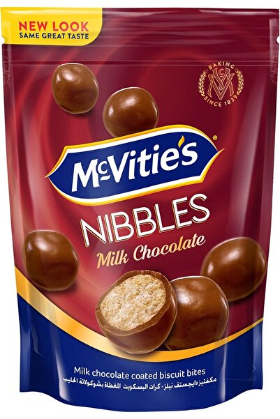 McVities شوكولاتة نيبلز بالحليب، 120 غرام