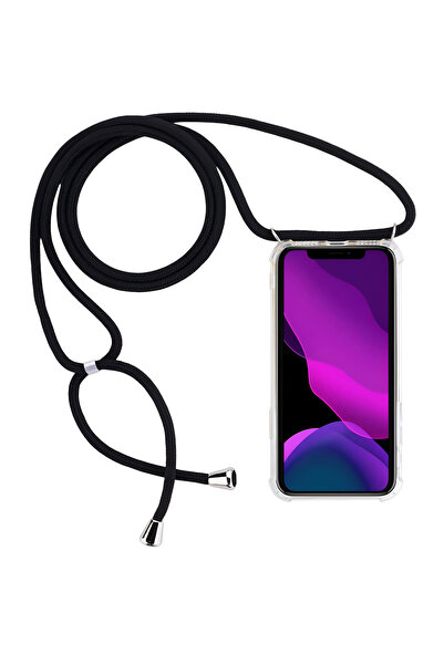 Other Husă Samsung Galaxy J4 Plus cu Șnur, Silicon TPU Flexibil, Curea Reglab...