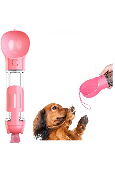 Other Sticlă de Apă Multifuncțională Câini - Adăpătoare, Bol, Recipient Hrană...