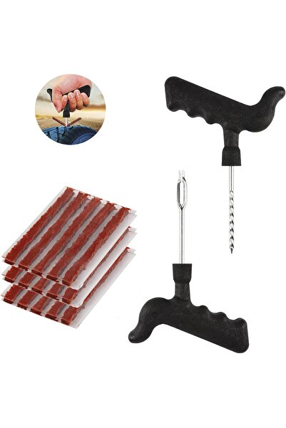 Other Set Reparație Anvelope Tubeless - Auto, Moto, ATV - 15 Benzi Vulcanizar...