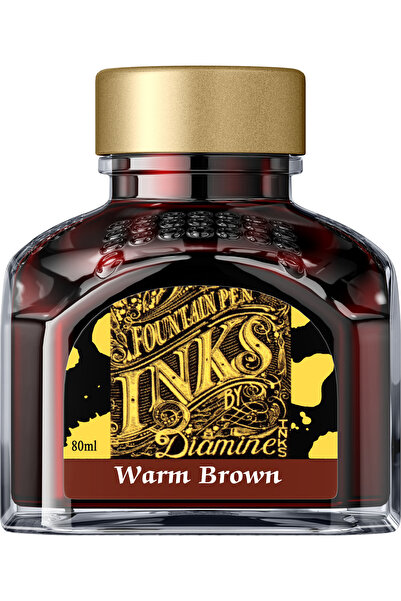 Diamine Ink Bottle 80 ml - Warm Brown