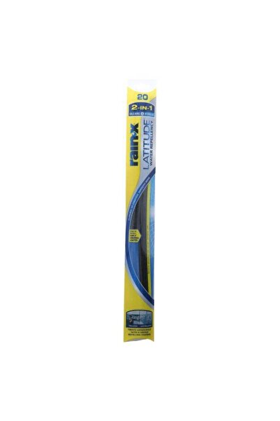 Generic Rain-X Latitude Water Repellency 2-in-1 Car Wiper Blade Black 20 Inch