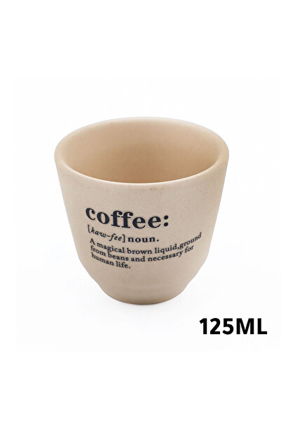 MIBRU Modern Coffee Lover’s 125ml Ceramic Cup – Clean Design with Inspiration...