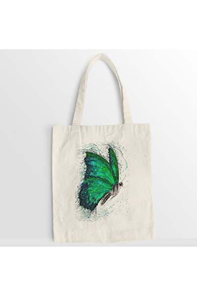 Kartier Sacosa panza Green Butterfly