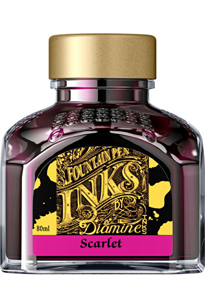 Diamine Sticlă de cerneală 80 ml - Stacojiu
