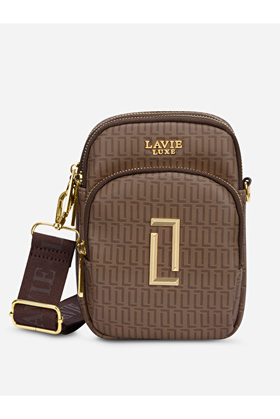 Lavie By Styli حقيبة كتف عمودية بثلاثة أقسام من مونو موبايل