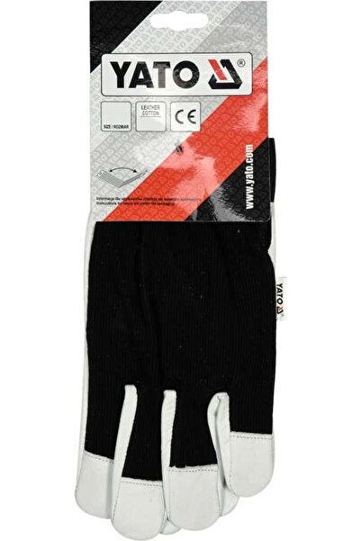 Other WORK GLOVES LEATHER SIZE 9 BLACK YT-746391 YATO